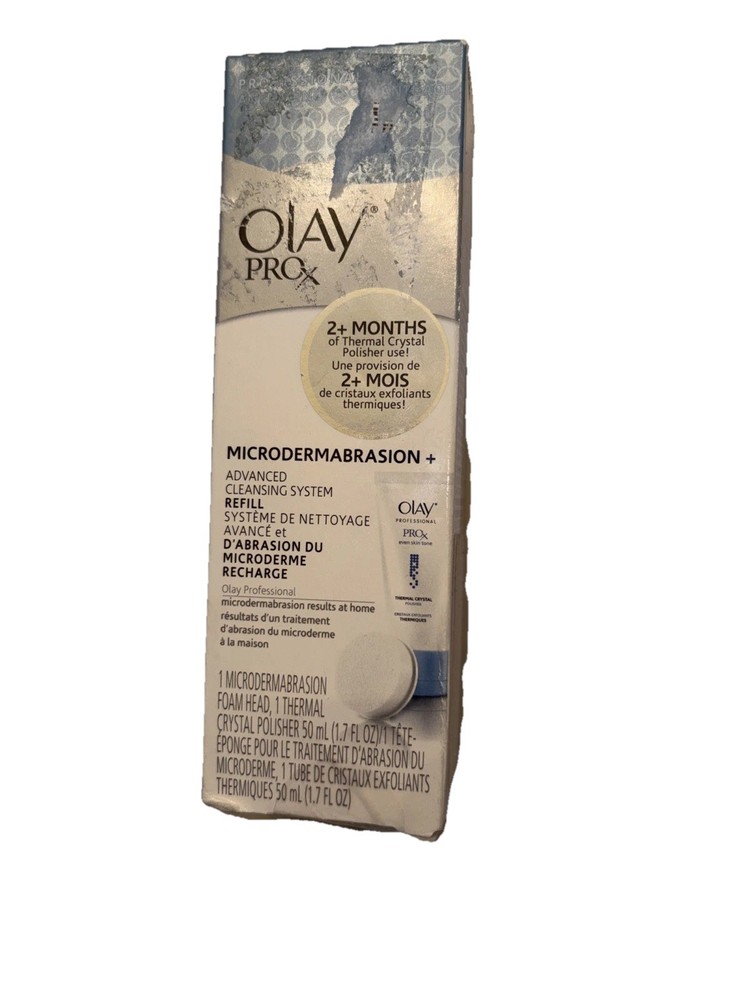 New in Pack Olay Pro X Microdermabrasion+ Advanced Cleansing System Refill