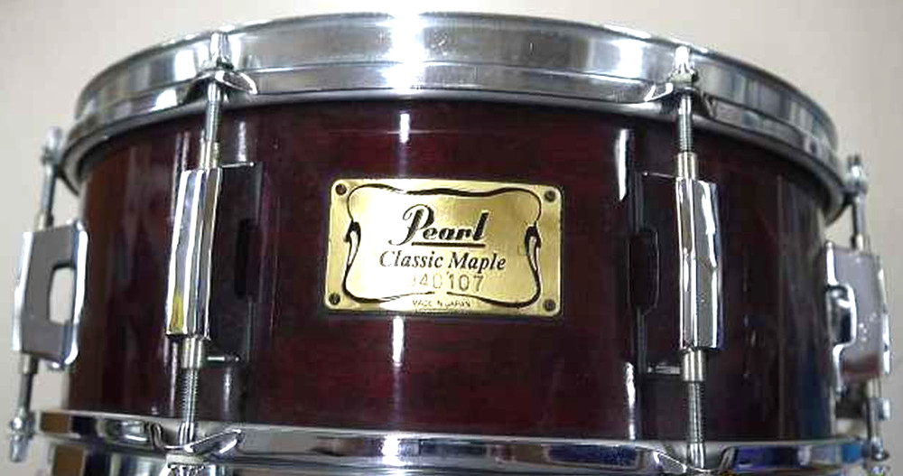 Pearl Classic Maple Snare Drum 14"x5.5"