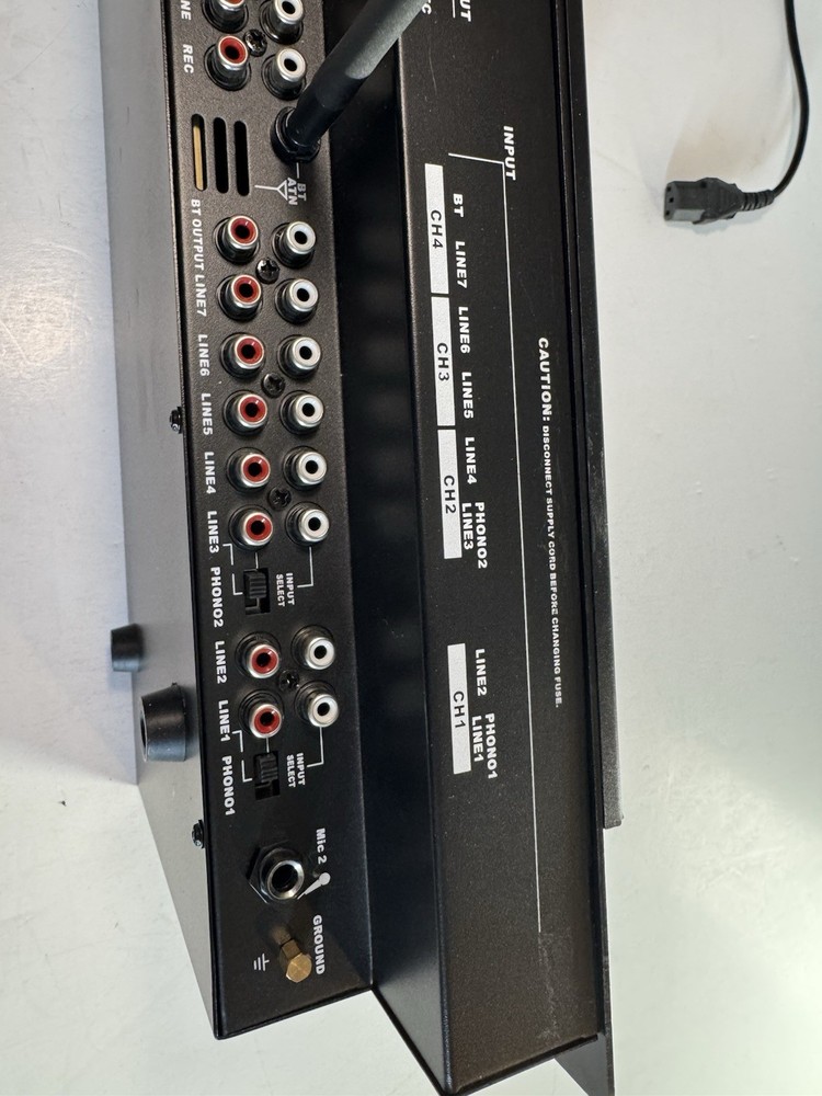 Pyle PYD1964B5 6-Channel Bluetooth DJ Mixer System