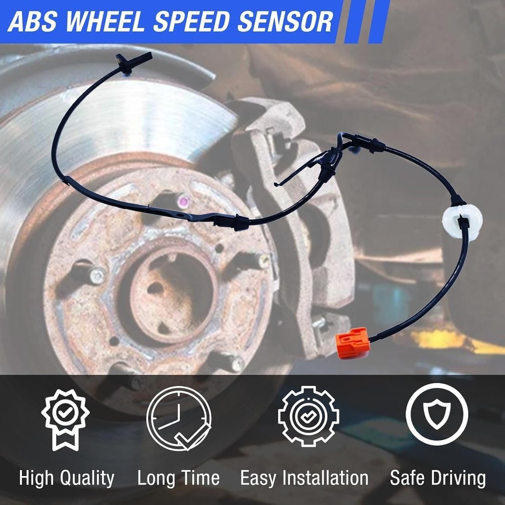 ABS Wheel Speed Sensor Front Left Right Compatible with 2003-2007 Honda Accor...