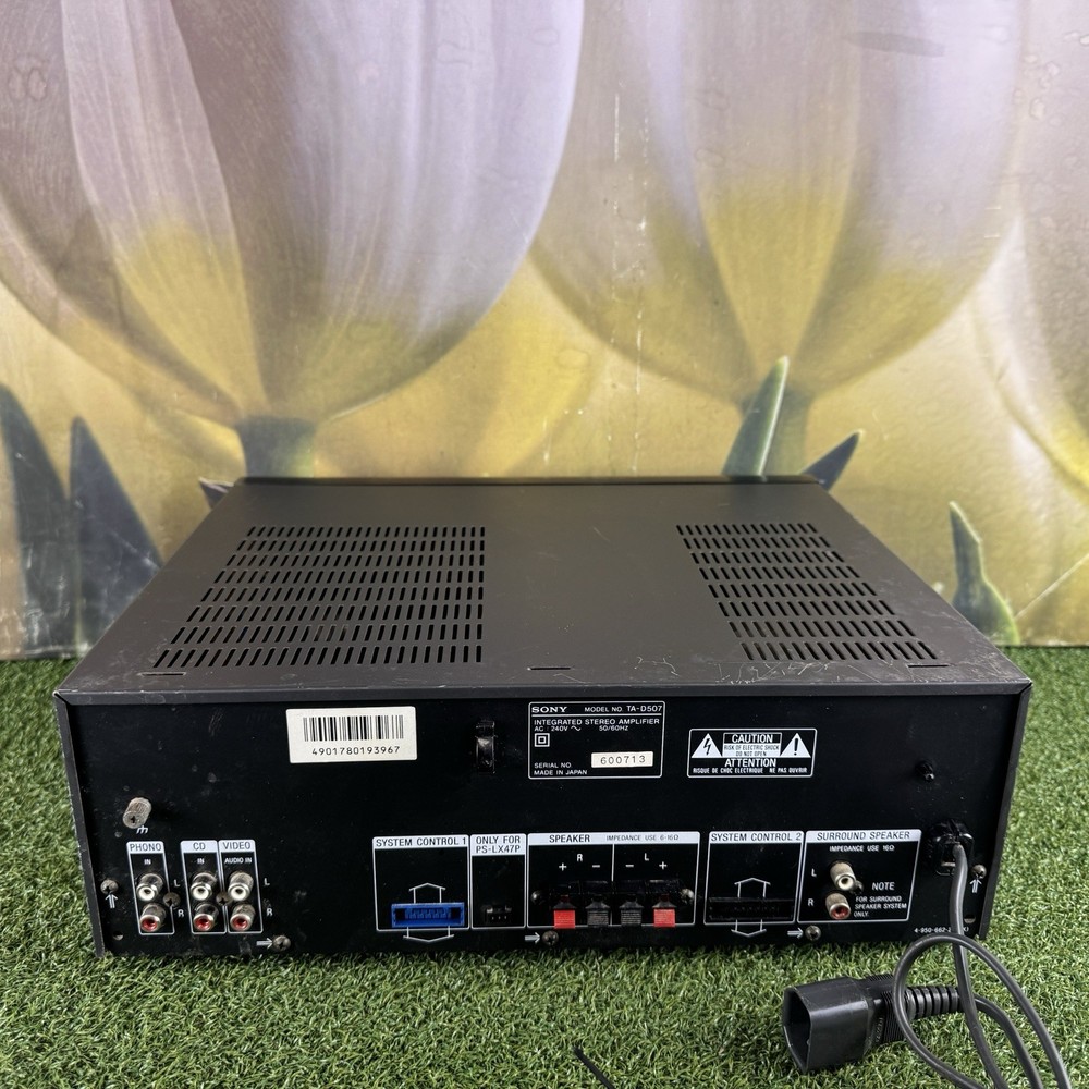 Sony TA-D507 Integrated Stereo Amplifier - TESTED