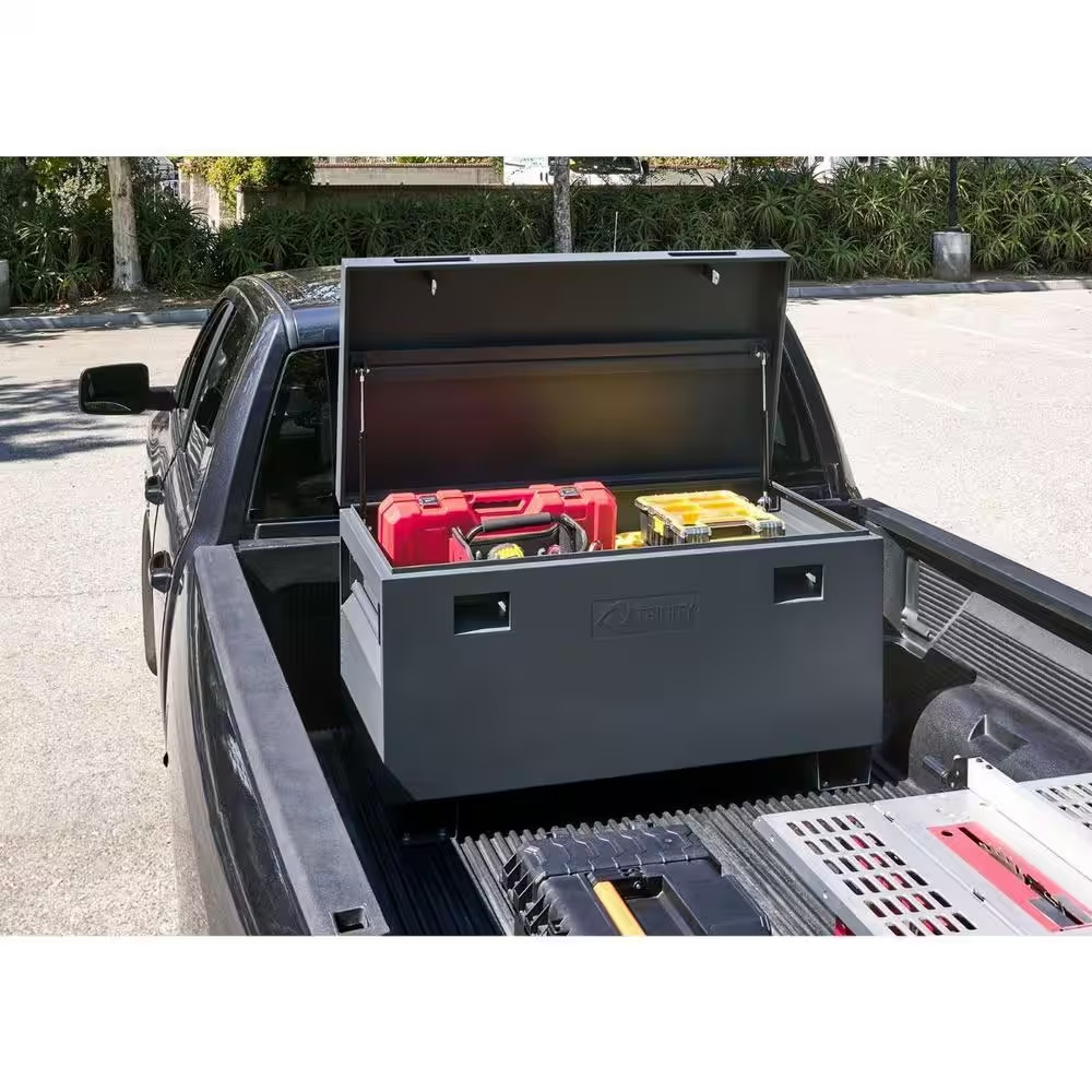 45 In. Job Site Box, Gray