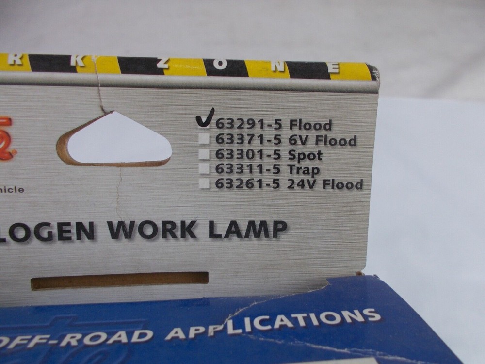 Vehicle-Mounted Halogen Round Work Light Grote 63291-5