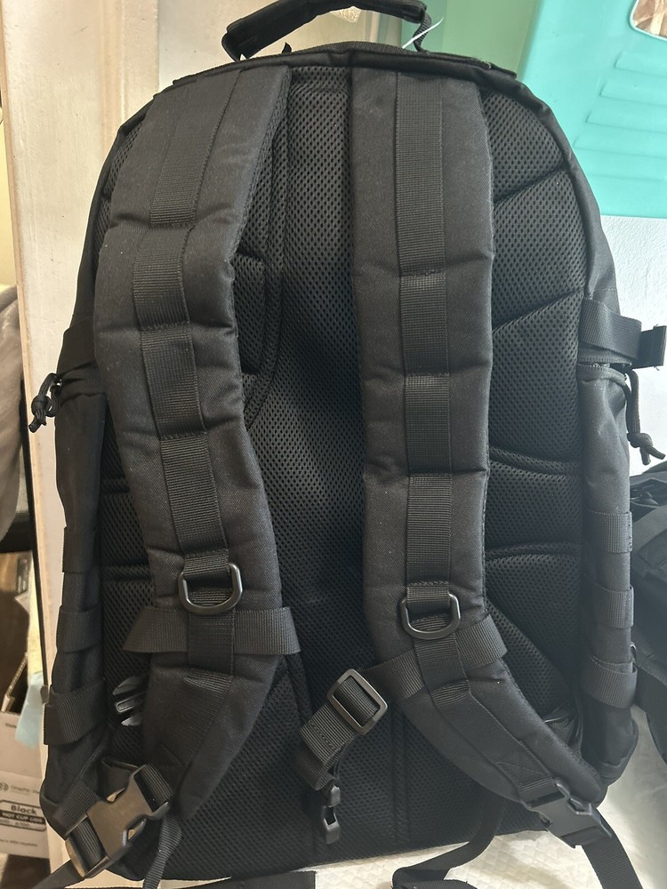 Highland Tactical Backpack - Foxtrot - Black