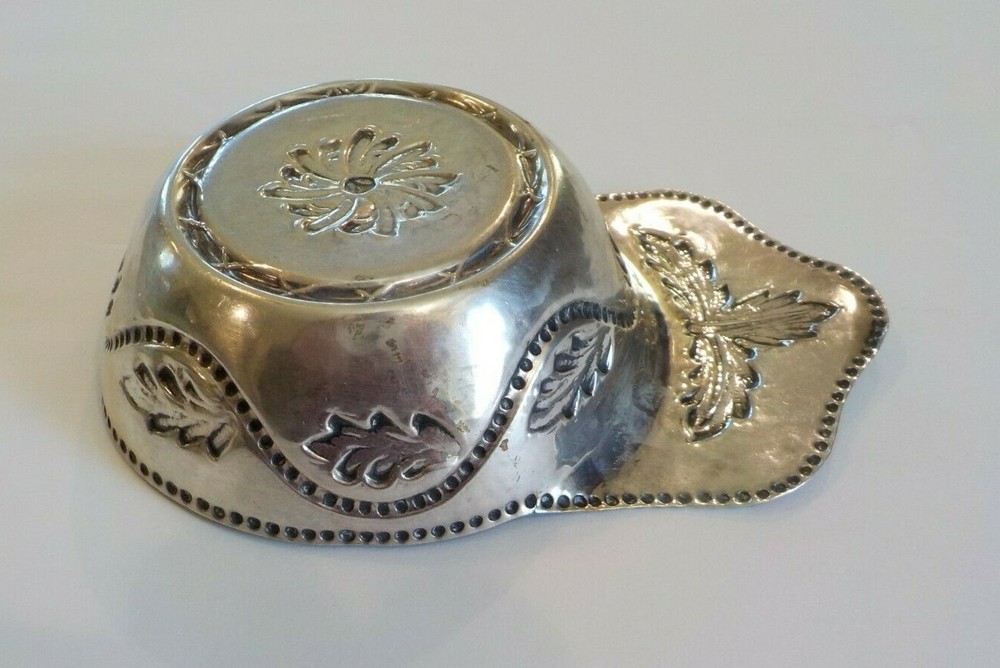 19th Century Continental Silver Hand Crafted Cup / Dish