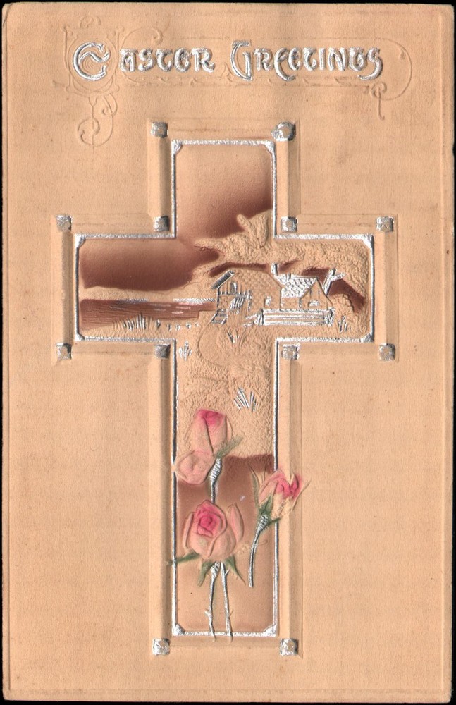 Avery OK, DPO, 1915, Easter PPC
