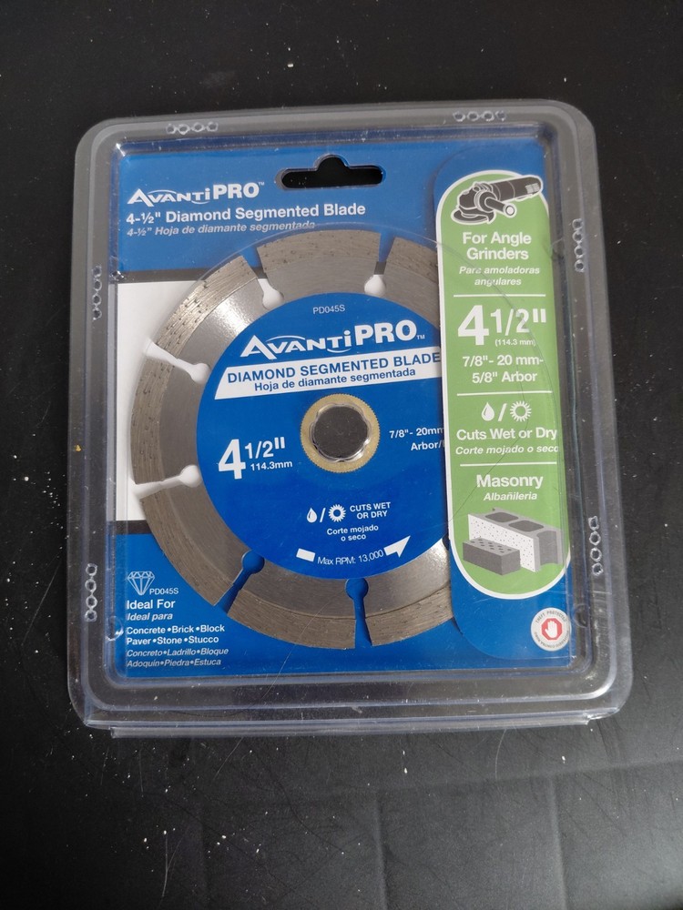 4 1/2 Diamond Segmented Blade