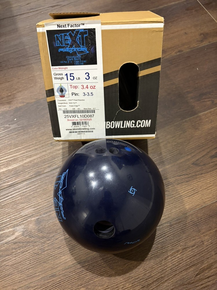15LB Storm Next Factor Bowling Ball