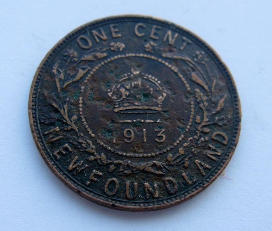 1913 Newfoundland One Cent