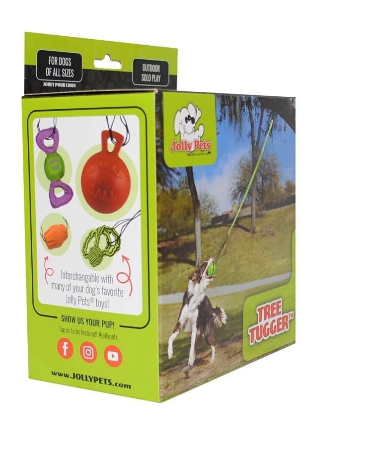 Jolly Pets Tree Tugger Green