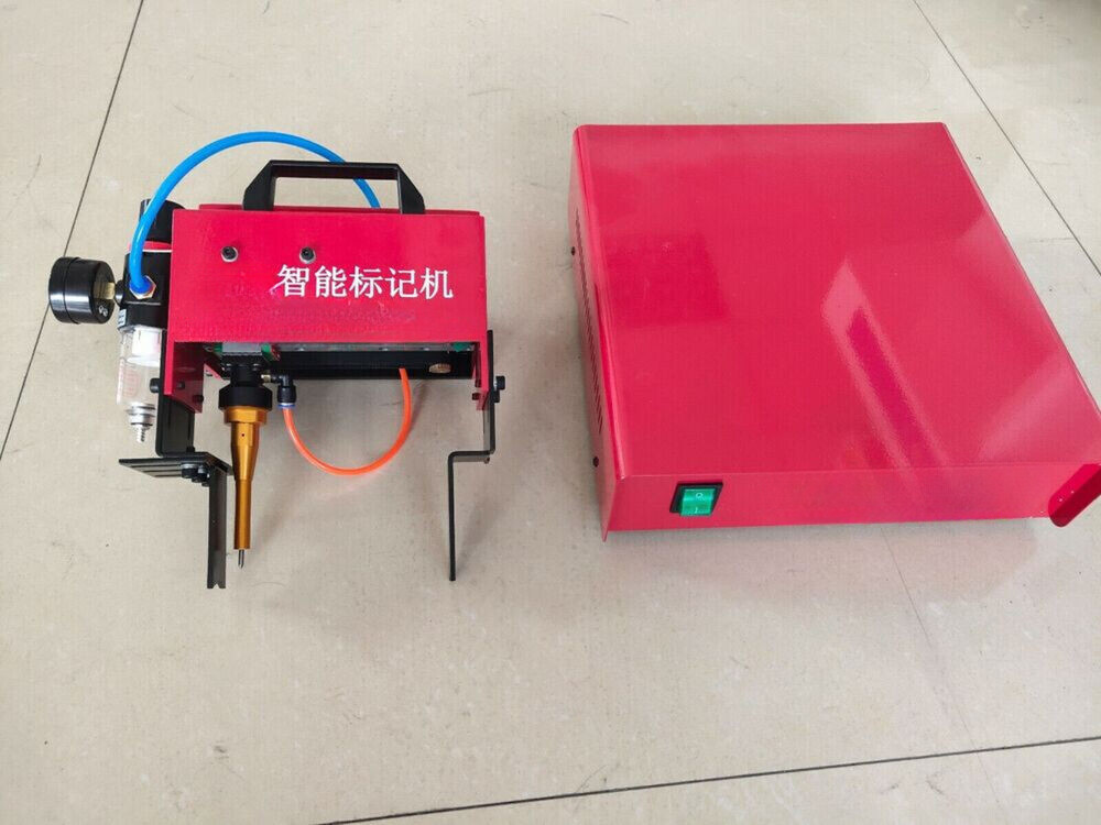 Motorcycle Pneumatic Dot Matrix Marking Machine VIN Code Portable Handheld New