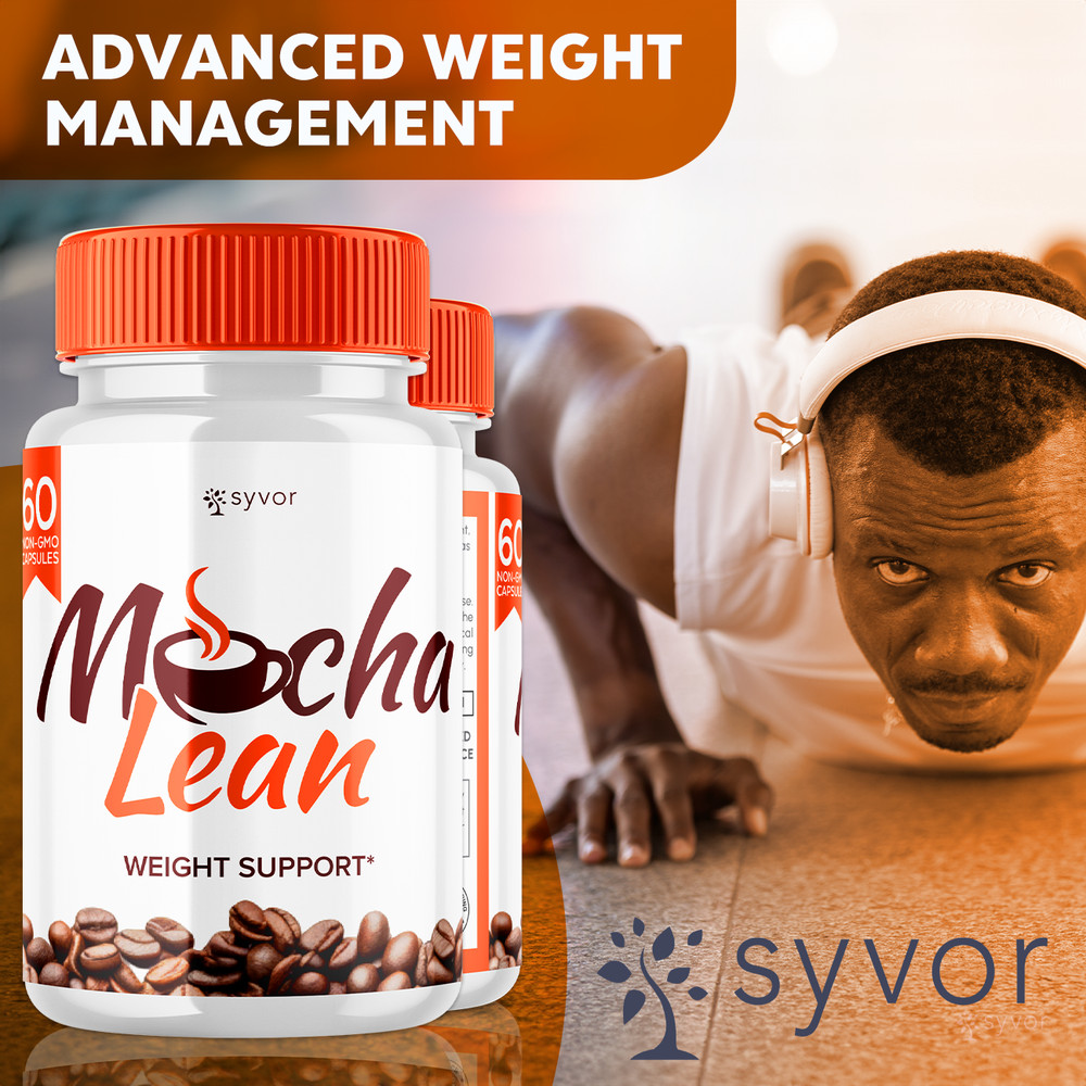 Mocha Lean Advanced Formula Natural Energy & Workout Support Supplement 180 Caps