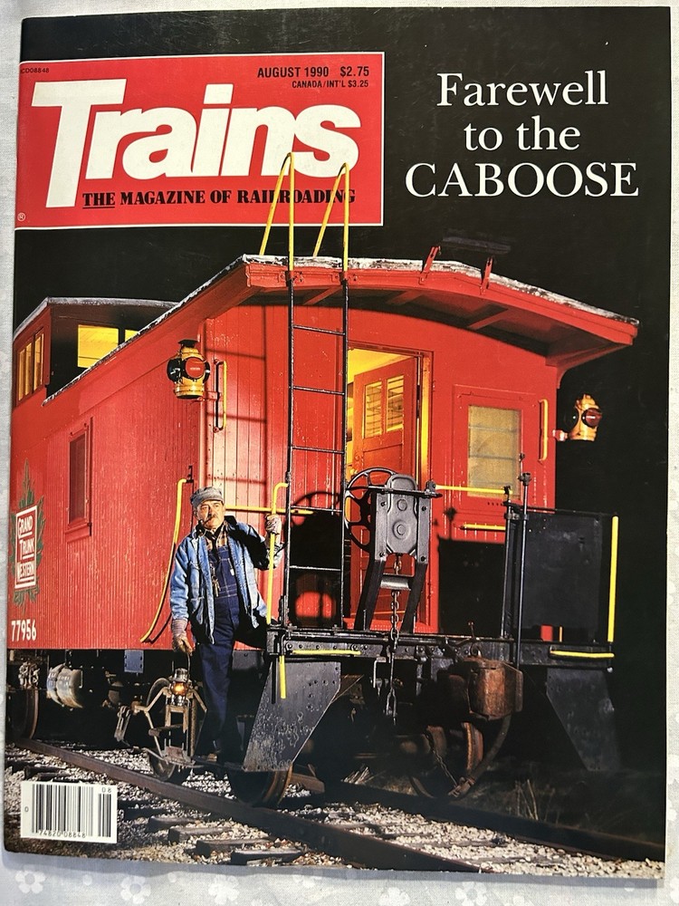 Trains Magazine August 1990