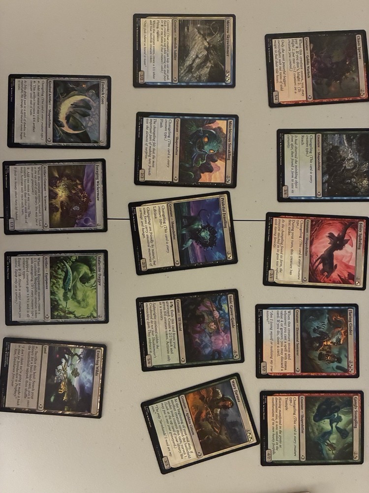 LORWYN ECLIPSED ~ Complete 1x Commons And Basic Lands Set 1-273