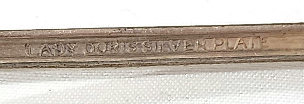 LADY DORIS PRINCESS 4 pieces ICED TEA SPOONS silverplate flatware silverware