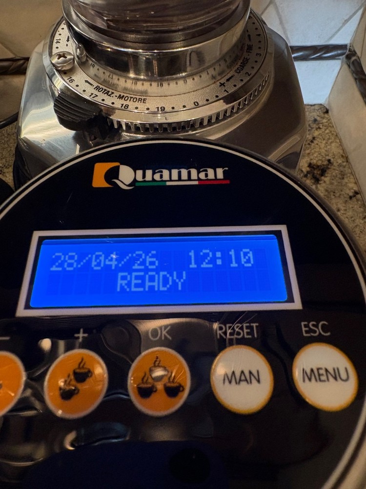 Quamar M80 On Demand Electronic Espresso Grinder