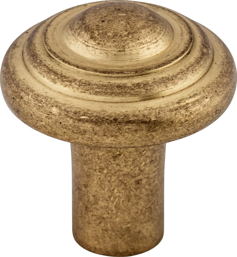 Top Knobs M1471 Aspen Button Knob 1 1/4" Light Bronze