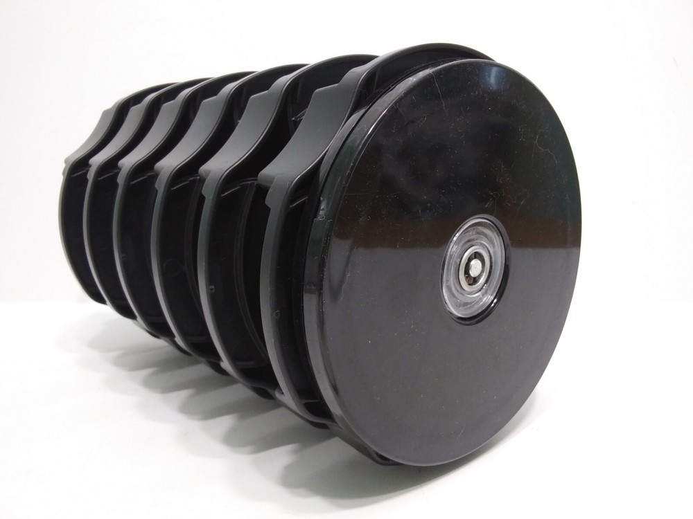 BLACK Stampin Up STACK & STORE Embellishment Carousel Caddy Storage