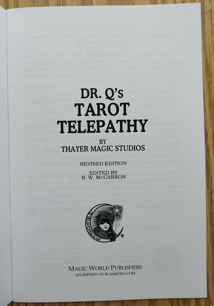 Dr. Q's Tarot Telepathy (Mindreading Act)
