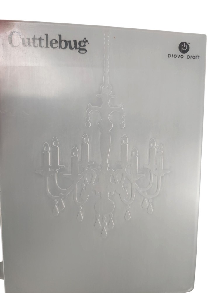 Anna Griffin Cricut Cuttlebug Feather Group Embossing Folder 5"x7"