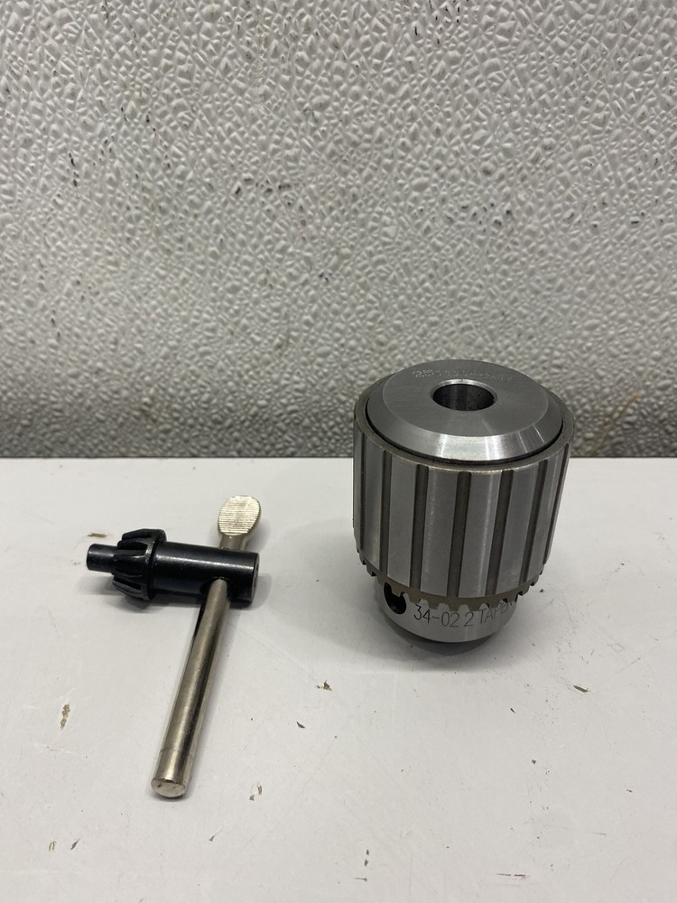 Jacobs 14442 34-02 Fluted Heavy Duty Drill Chuck