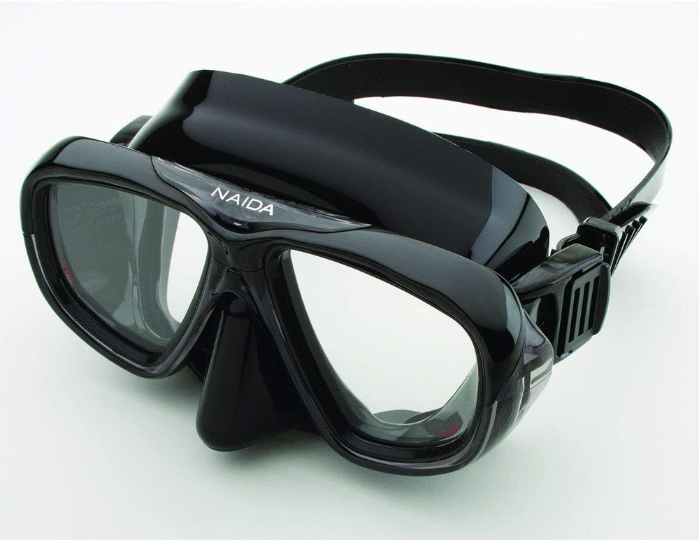 Naida Mask - Black W/ Clear Lens