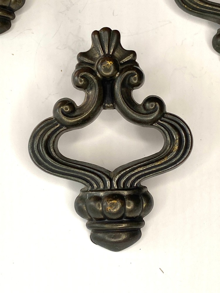 1.25" inch Centers Vintage Cabinet Handle drawer pull MCM 4 pcs.