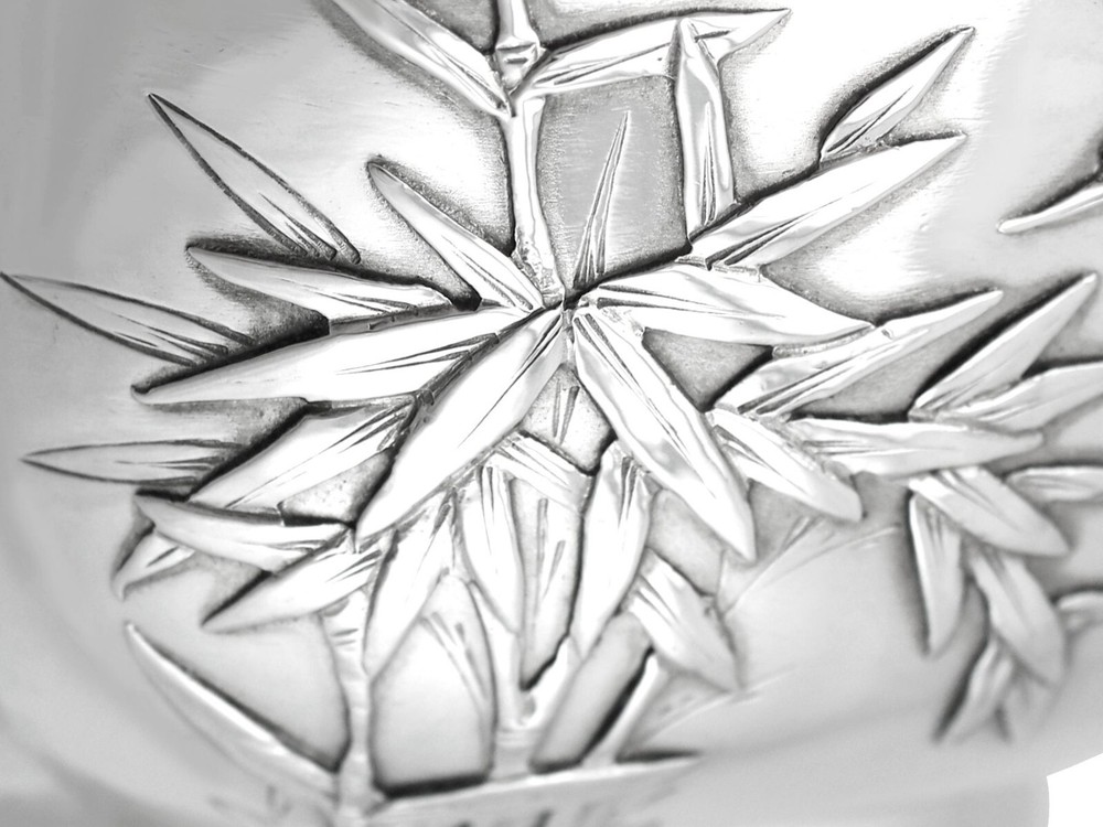 Antique Chinese Export Silver Bowl Circa 1900