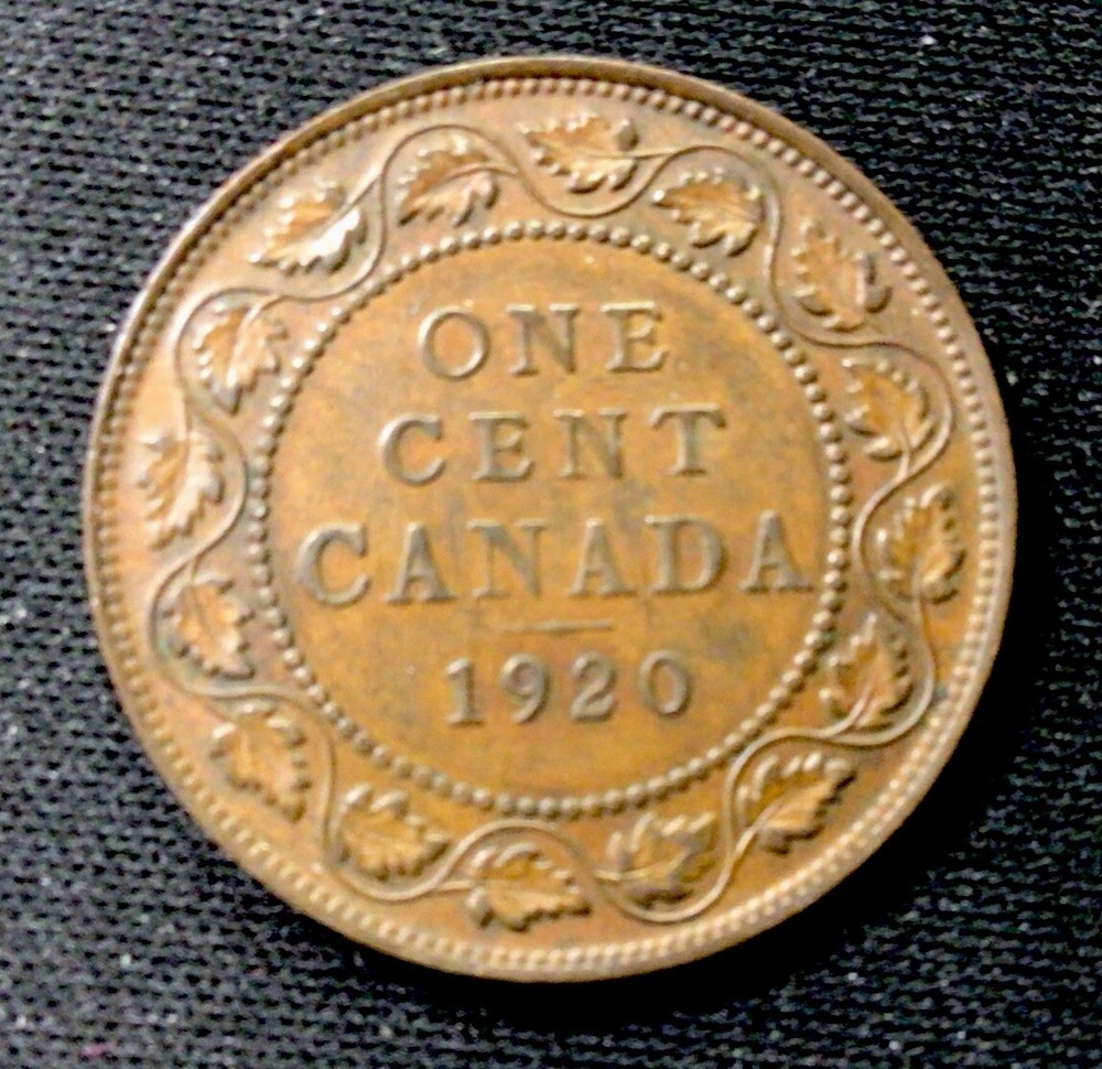 1920 Canada 1 Cent! Nice Coin! ENN Coin