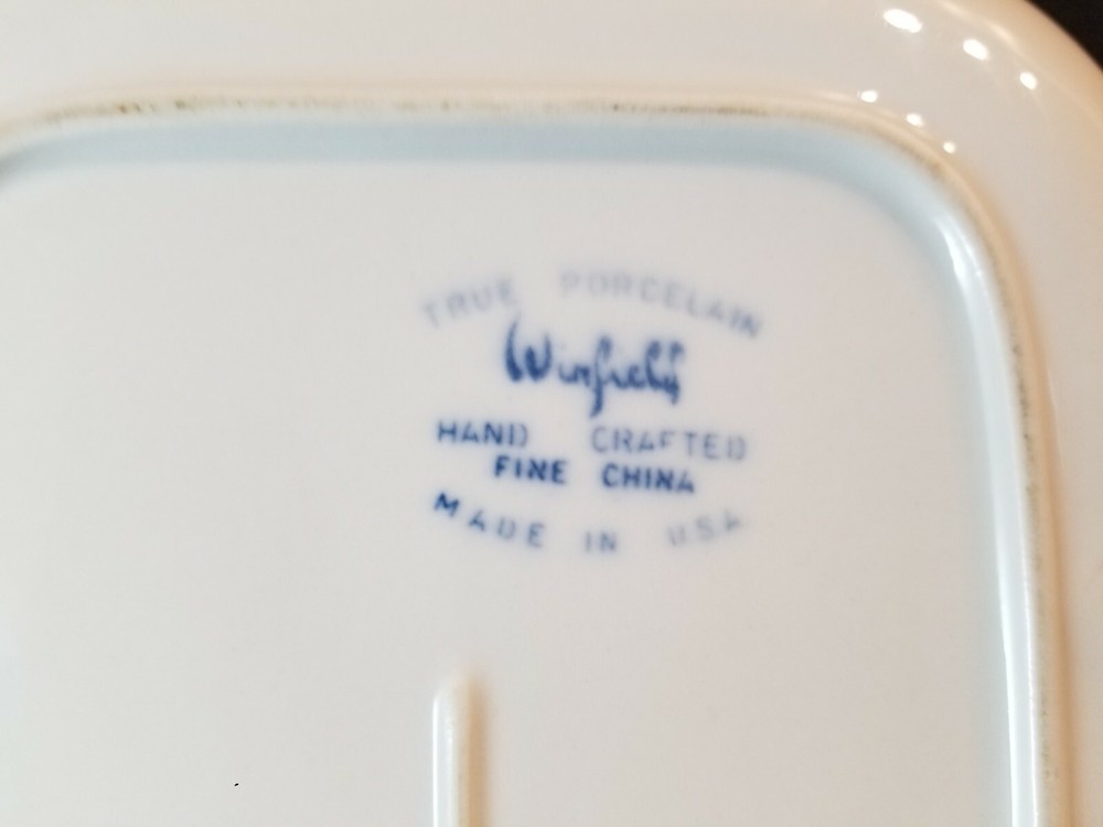 Passion Flower by Winfield 12 1/8" X 8 1/8" Rectangular Serving Platter