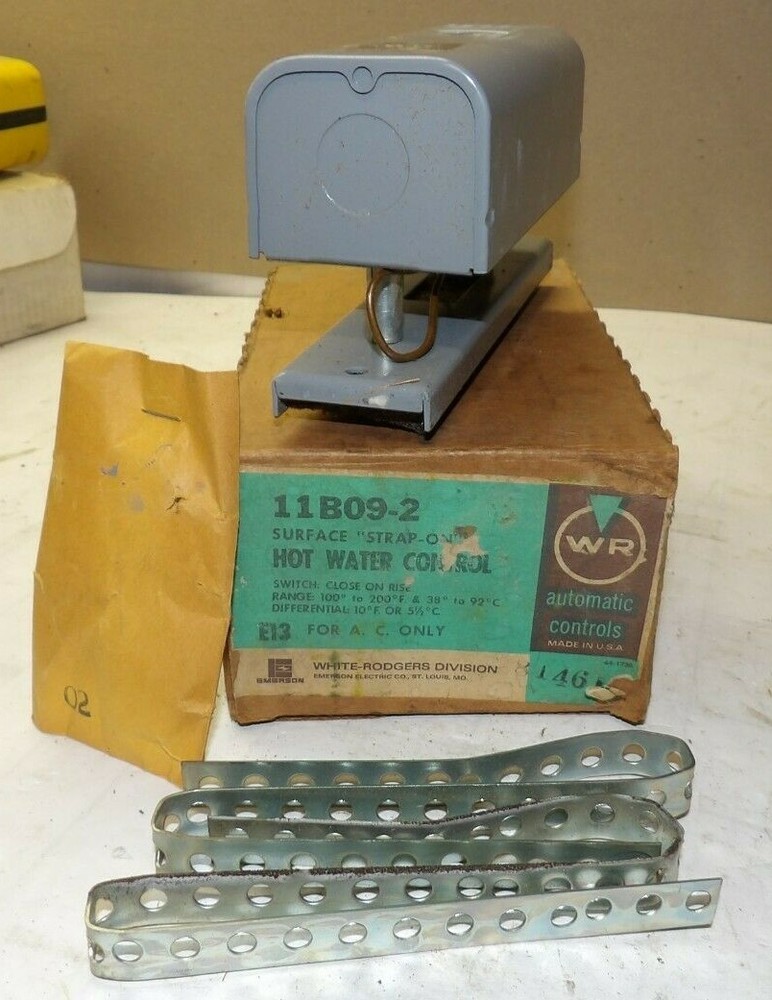 NEW WHITE RODGERS 11B09-2 SURFACE HOT WATER CONTROL 10º DIFF 240 VAC