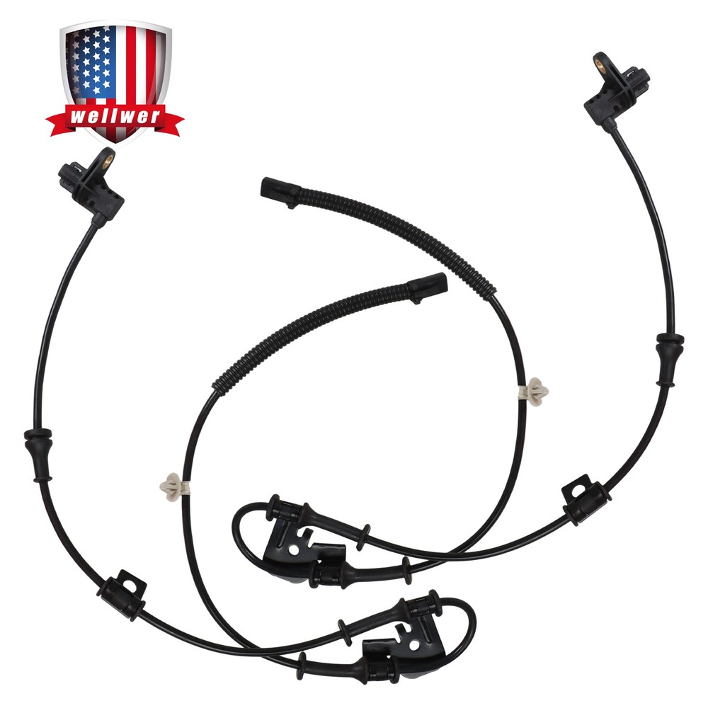 Front Driver and Passenger Side ABS Speed Sensor for Hyundai 2012-2017 Accent
