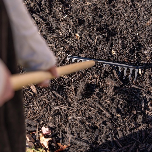 Wood Bow Rake