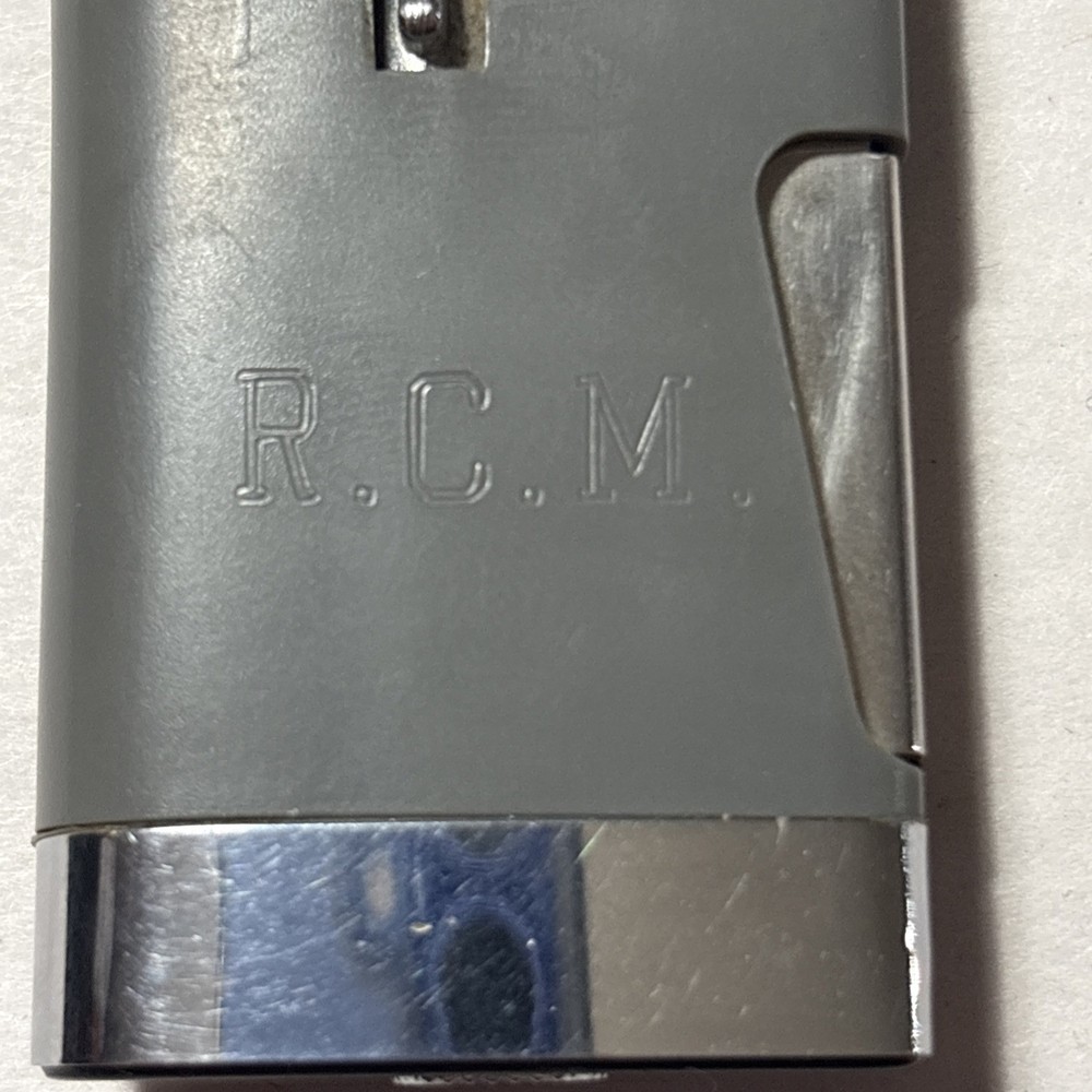 Vintage Grey Ronson Varaflame Comet Butane Lighter Tested, Please Read