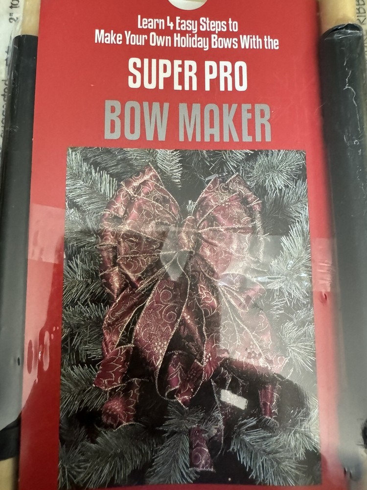 Super Pro Bow Maker Wood Tool Vintage NEW