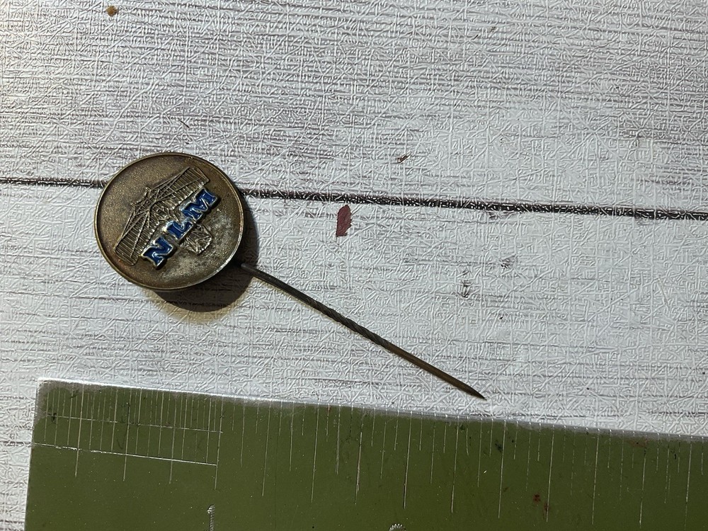 ORIGINAL VINTAGE AVIATION STICKPIN - NLM