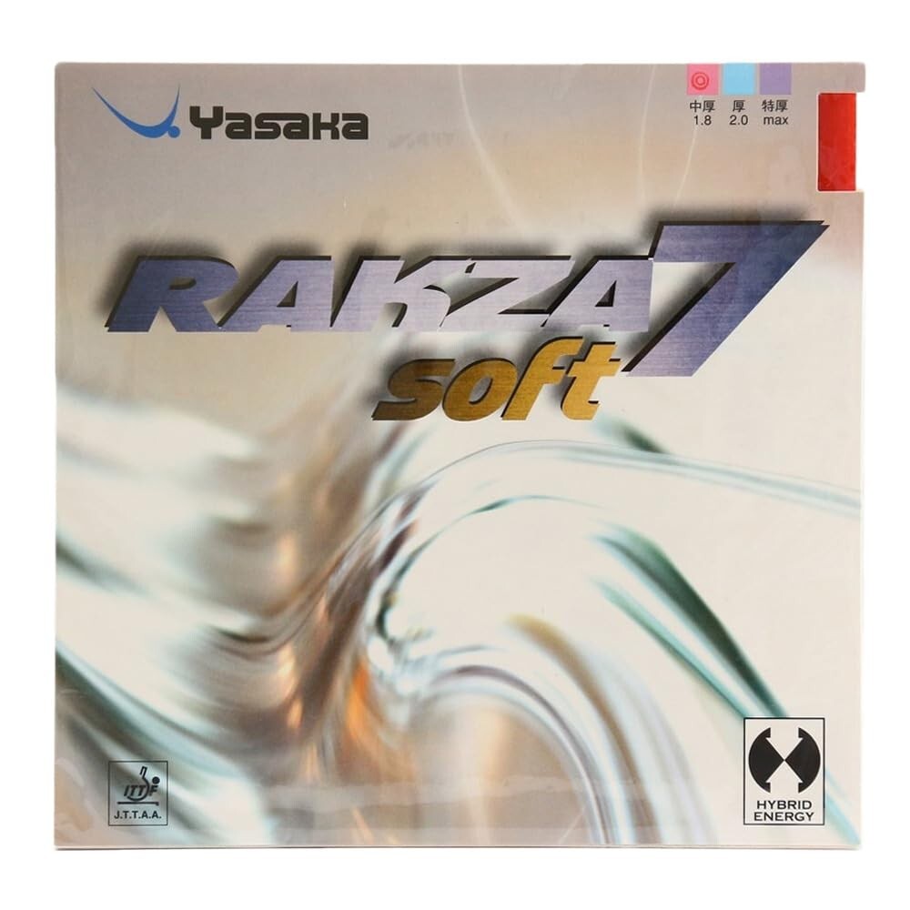 Yasaka Rakza 7 Soft, Table Tennis and Ping Pong Rubber