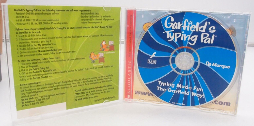 Garfield's Typing Pal (PC, 2003)