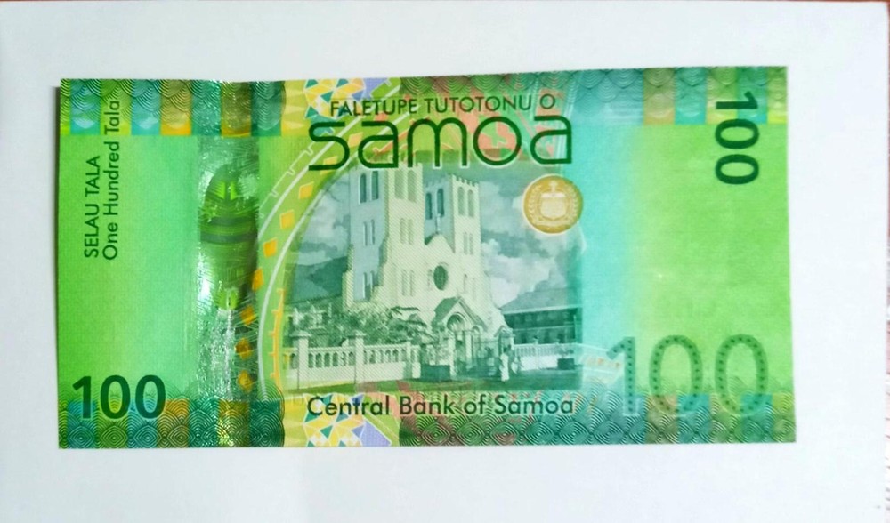 Samoa 100 Tala Prefix ZZ Replacement UNC