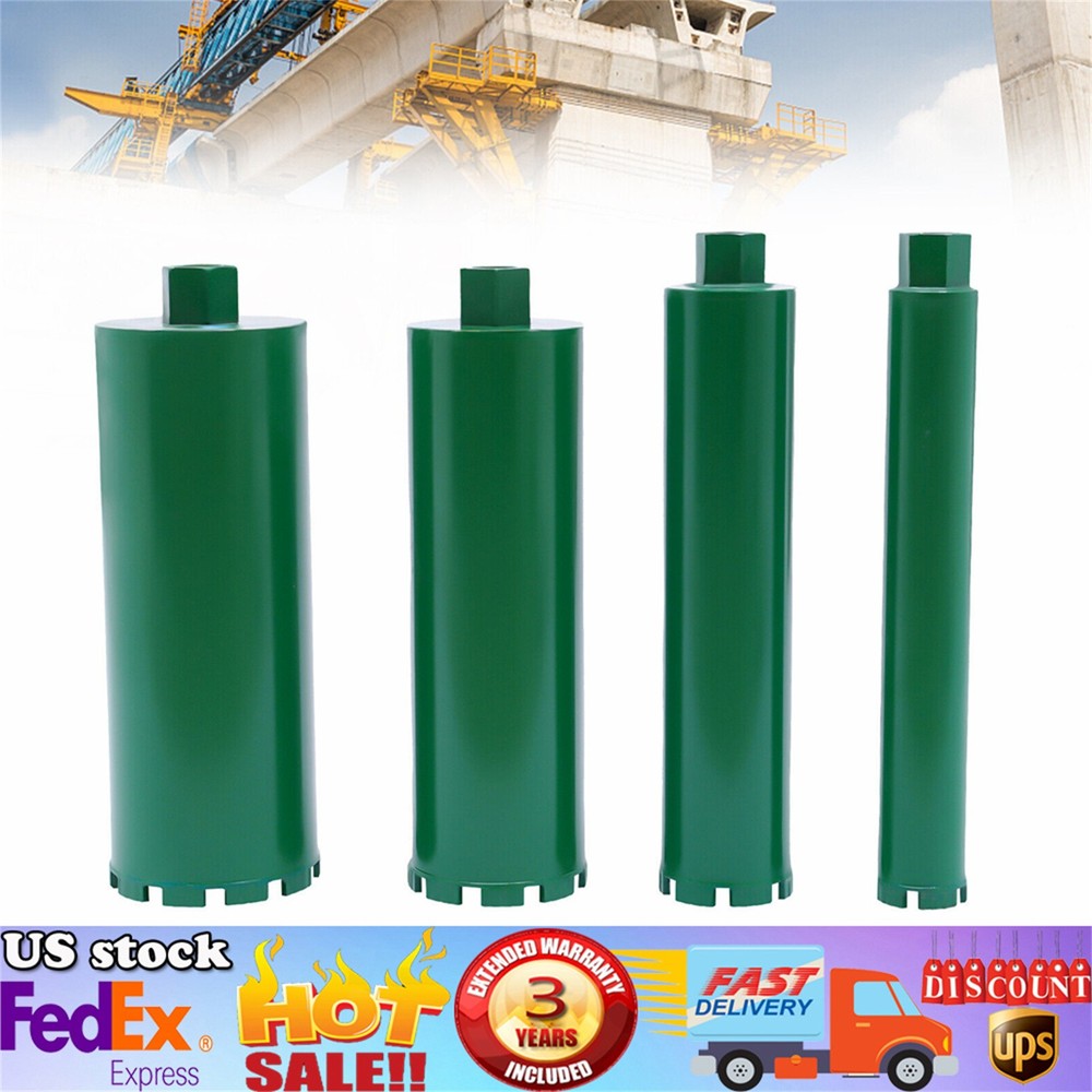 2'' /3'' /4''/ 4.7" Set Wet Diamond Core Drill Bit Concrete Brick Drilling Bits