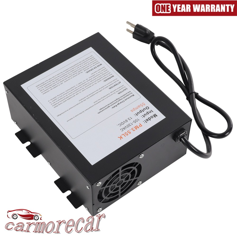 PM3-55LK 12 Volts 55 Amp Power Converter Battery Charger LED PD9260-C
