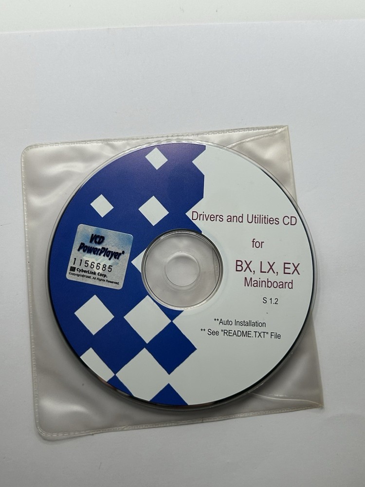 1996 Cyberlink VCD Power Player Drivers And Utilities CD