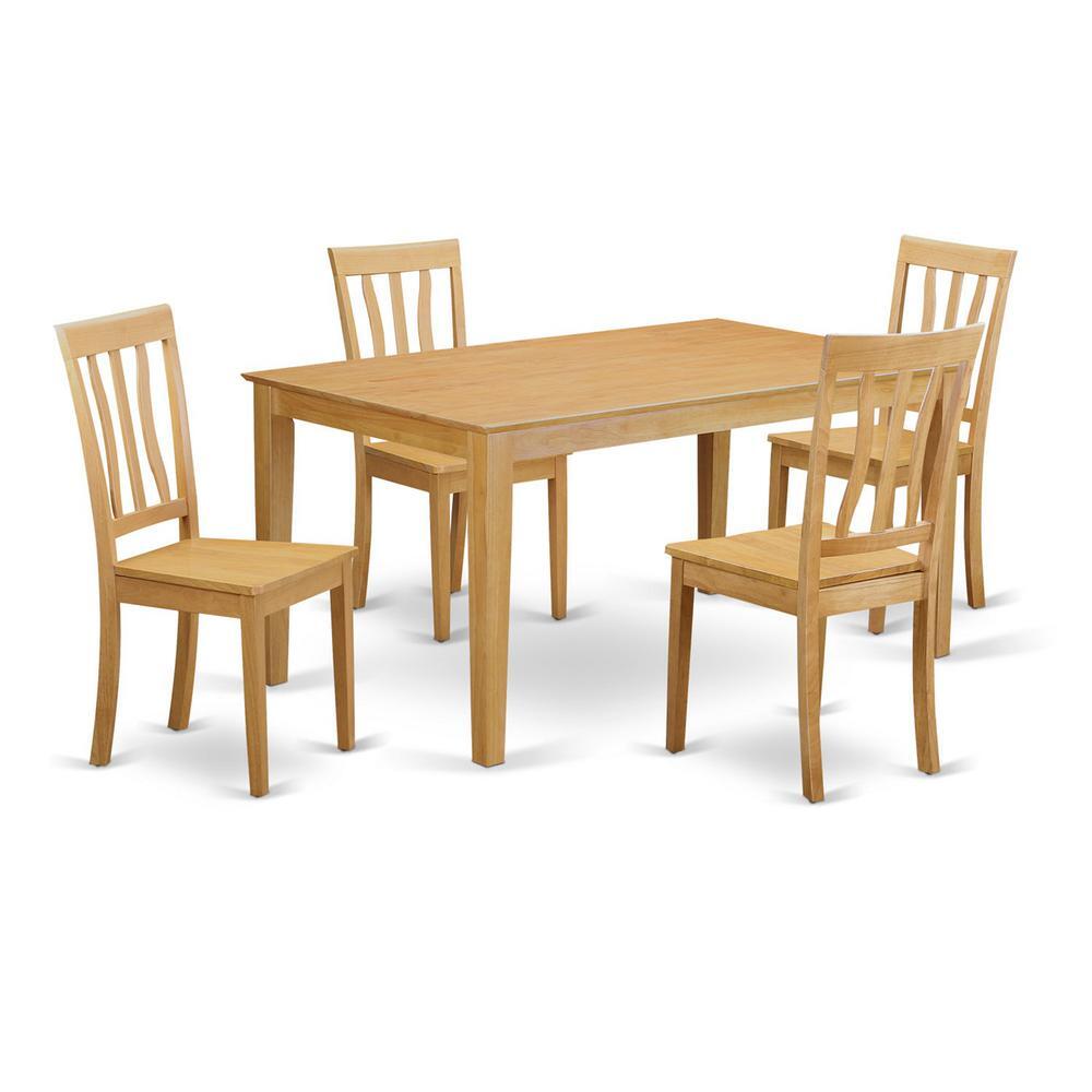 5 PC Dinette set - Kitchen Table and 4 Dining Chairs