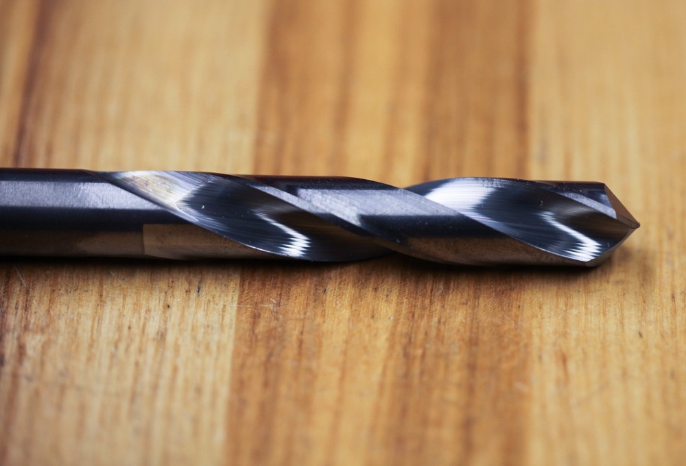 DRILL MONSTER Jobber Drill Bit, Solid Carbide, Bright, 1/2", 450-105000