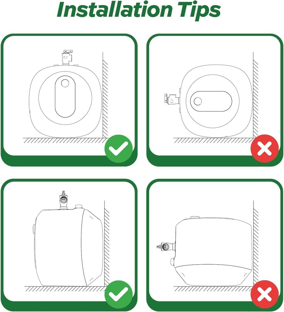 【99% NEW】2.5 Gal Electric Water Heater - Mini Tank Instant Hot Boiler Under Sink