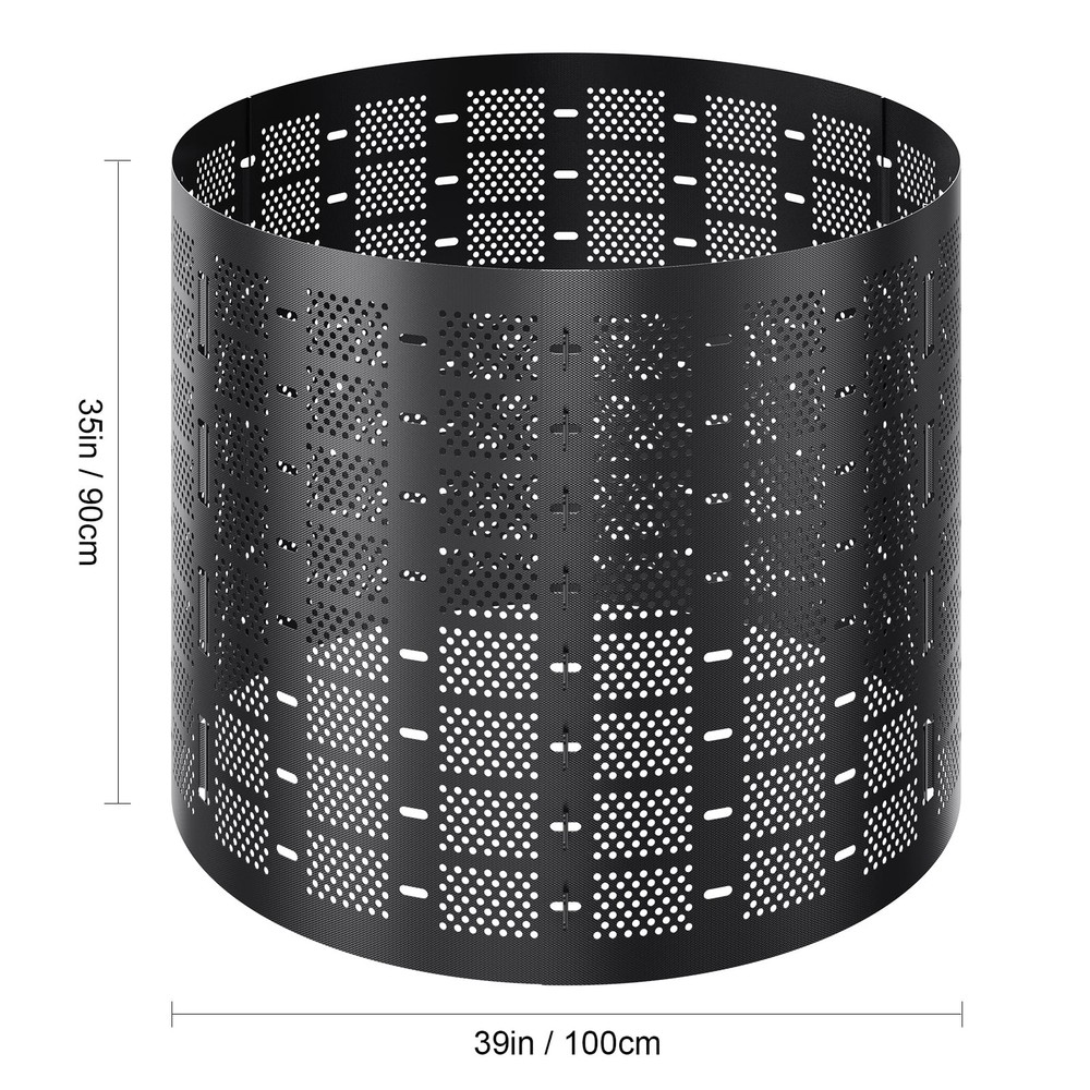 KFFKFF Composting Container 220 Gallon, Outdoor Adjustable Compost Maker