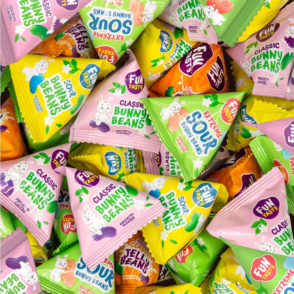Jelly Beans - 36 Count - Easter Candy - 17.6 x 7.9 x 21 cm