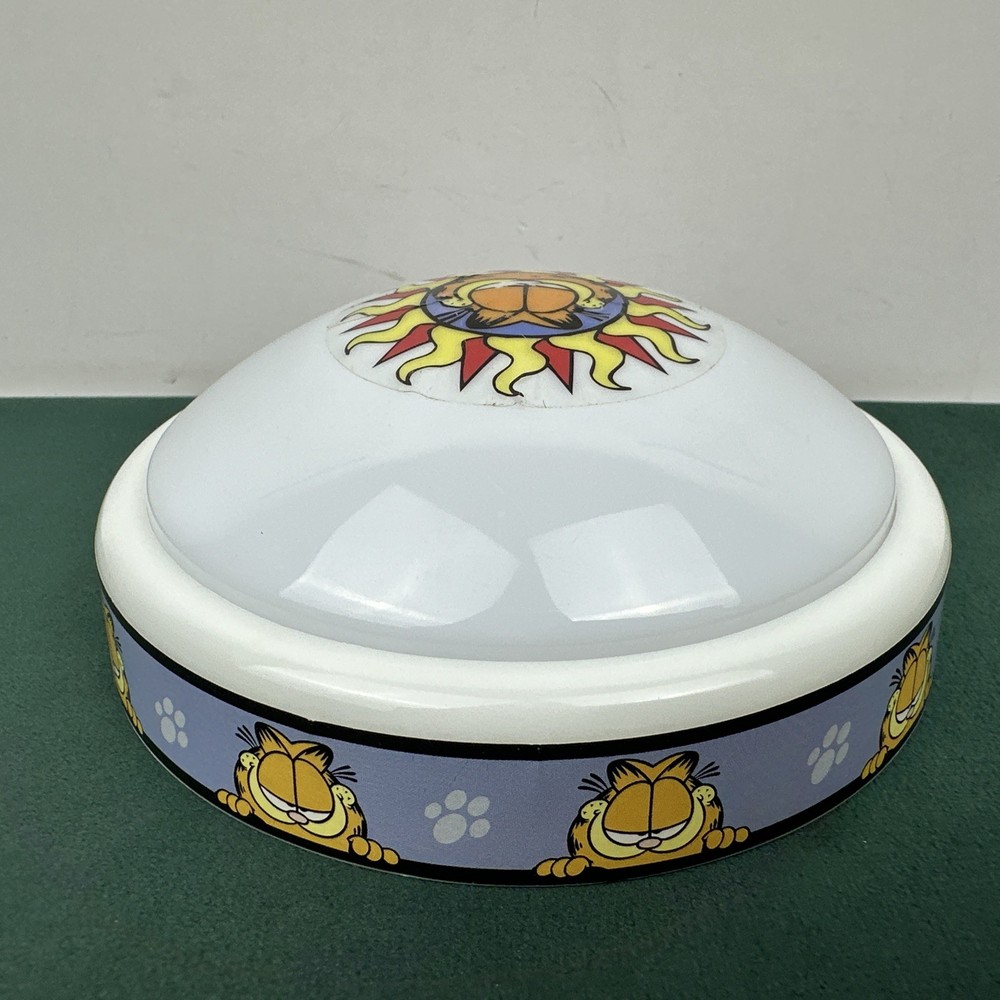 Vintage Garfield Touch Light Lamp Night Light AS IS Not Working