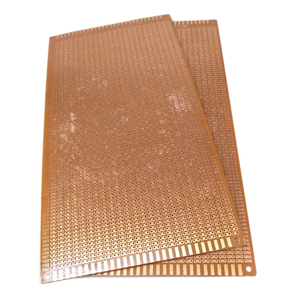 2pcs Prototype PCB Universal Bread Board 13 x 25cm Sigle Side Copper