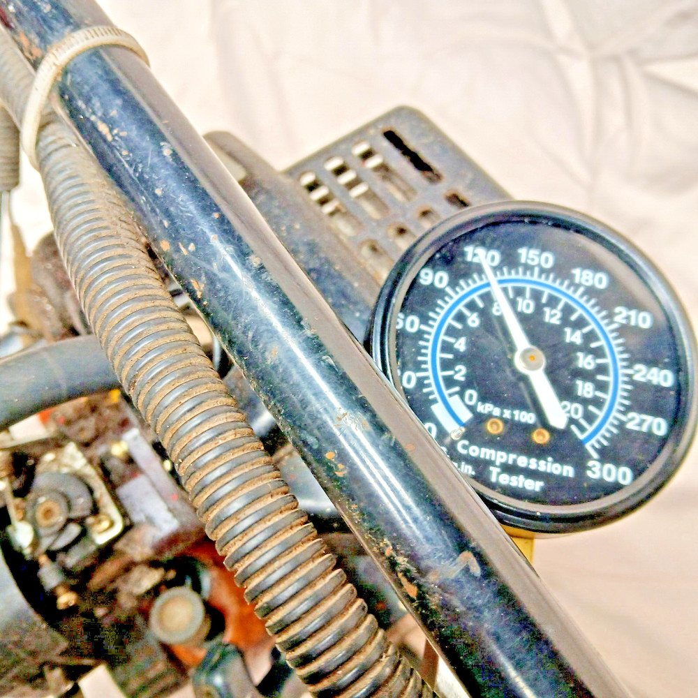 TANAKA PRO FORCE, TED262HS, GAS POWERED DRILL, HAS SPARK & 120 COMPRESSION